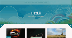 Desktop Screenshot of hazlii.net