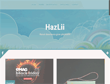 Tablet Screenshot of hazlii.net